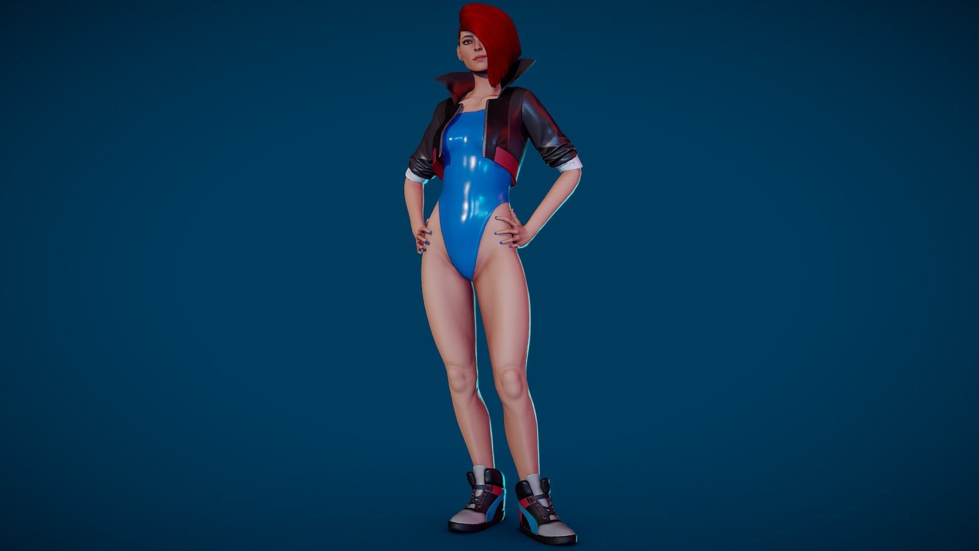 Cyperpunk girl