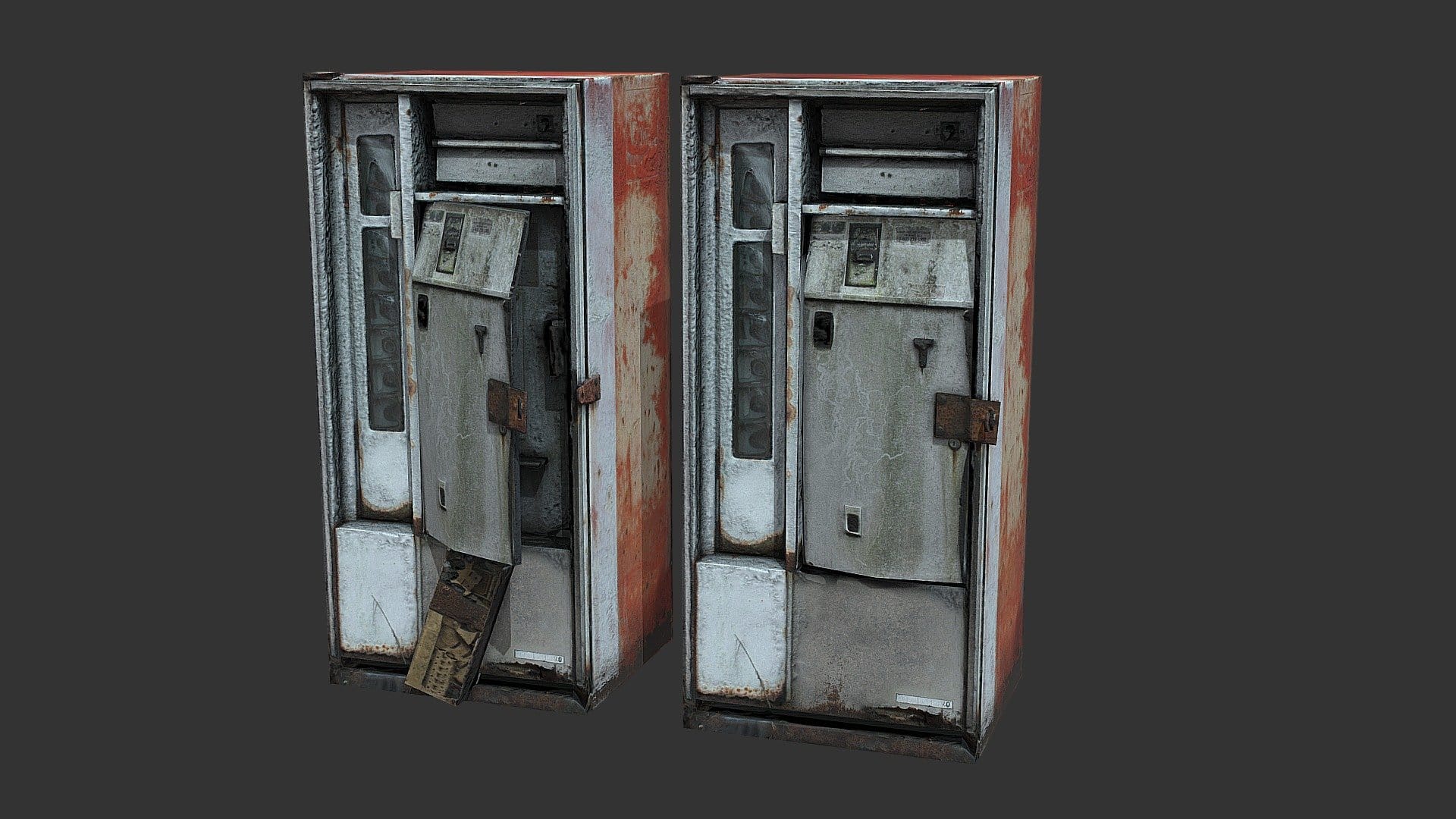 Derelict Vending Machine (Gameready from Scan)