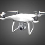 dji phantom 4 pro for element 3d 3d model