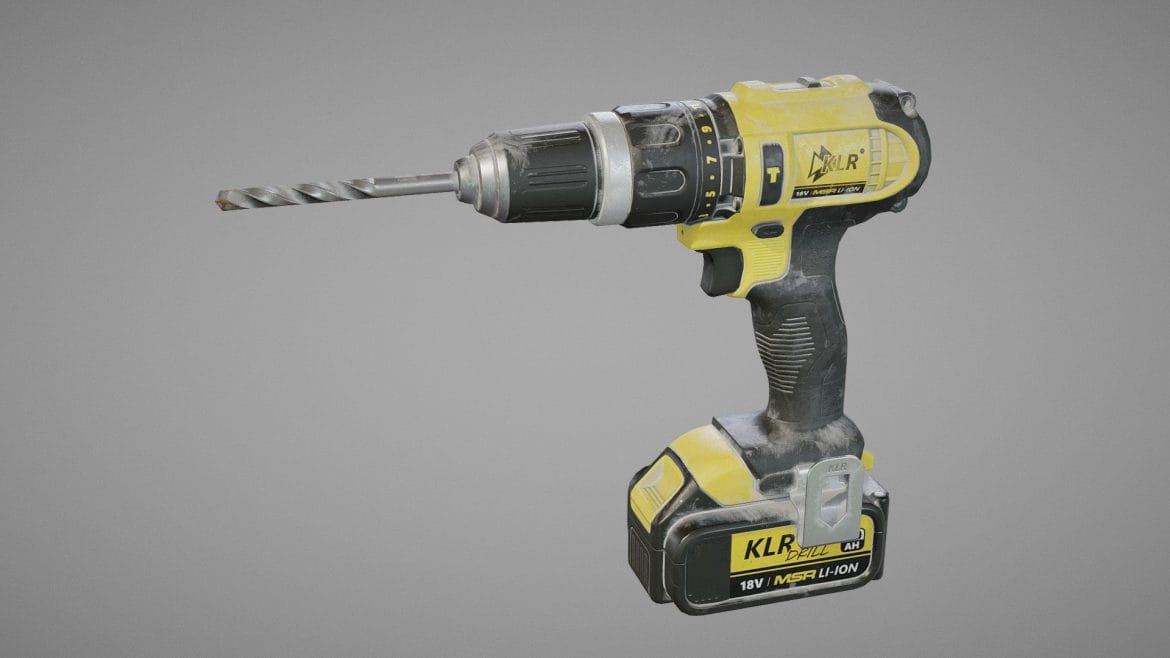 drill 3d model