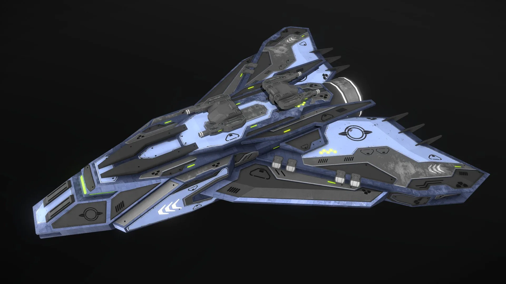 Enkar Republic Frigate Menhars