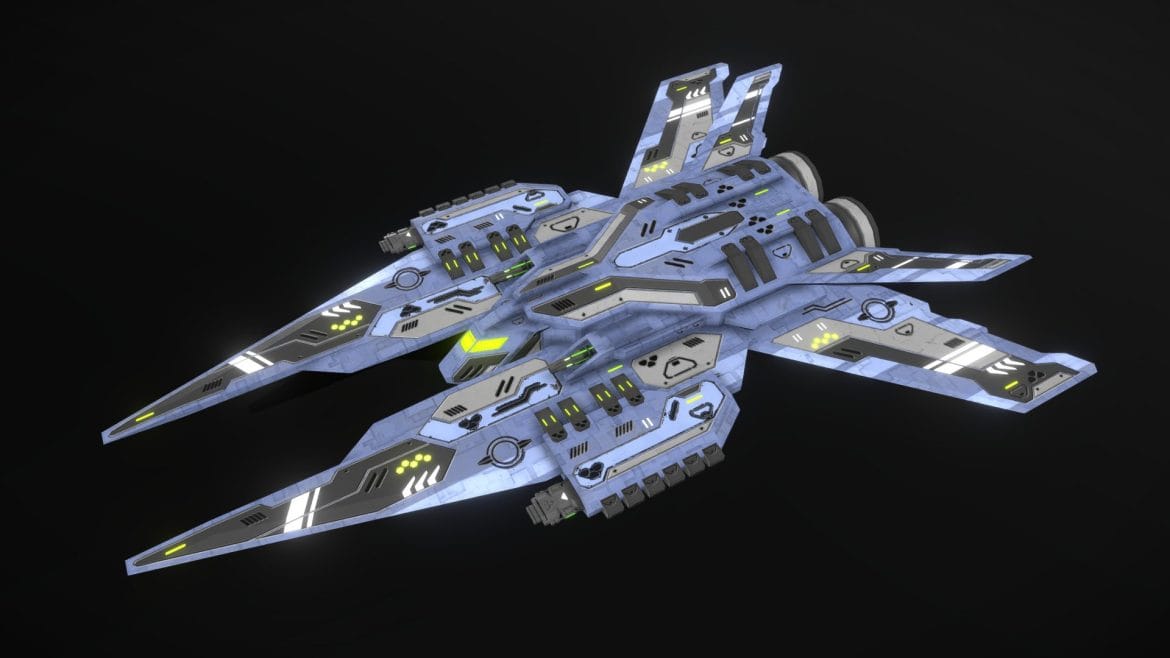 enkar republic heavy fighter sobuut 3d model