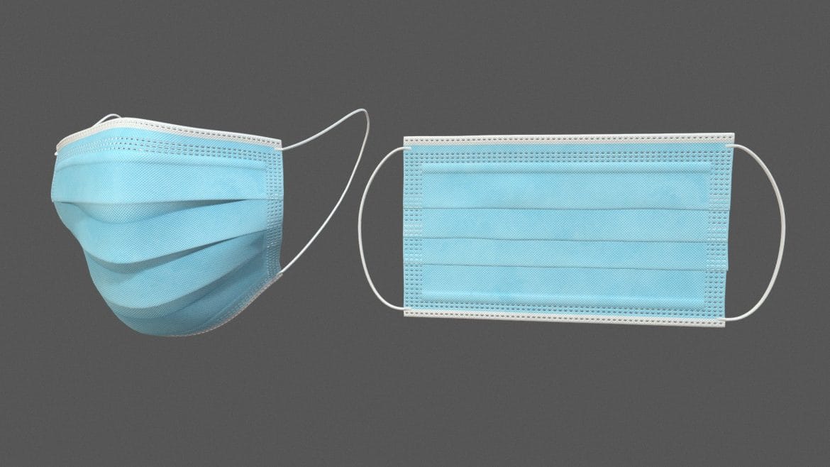 face mask 3d model