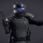 Federation Soldier Pose A