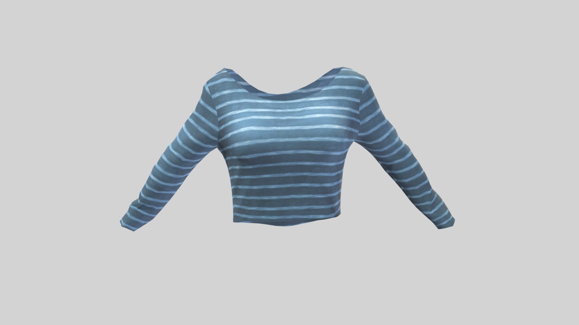Female Boat Neck Long Sleeves Drape Back Sweater