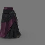 Female Boho Lagen Gipsy Dancing Skirt