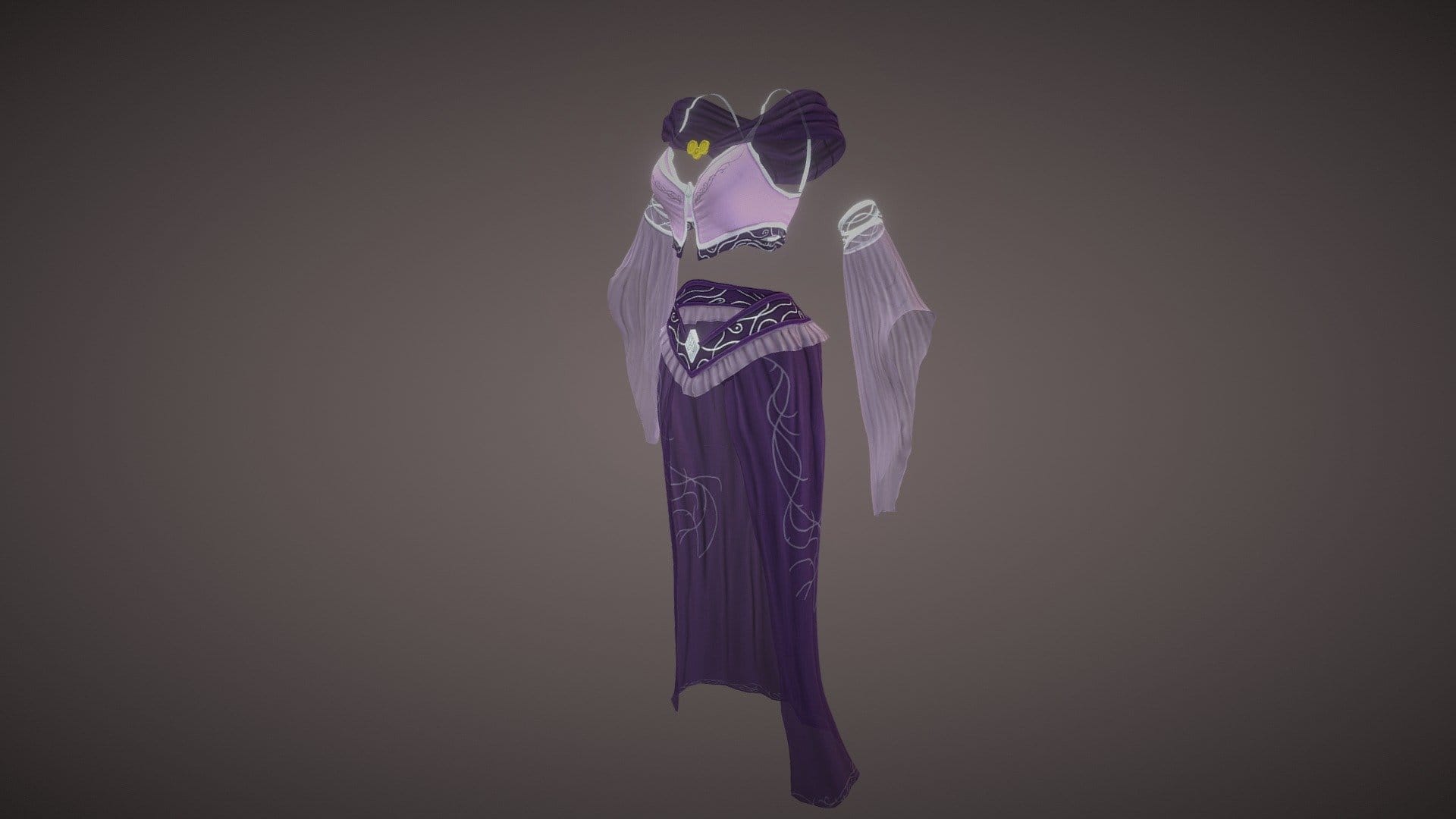 Female Fantasy Elven Healer Outfit