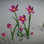 Flower 1 Low Poly