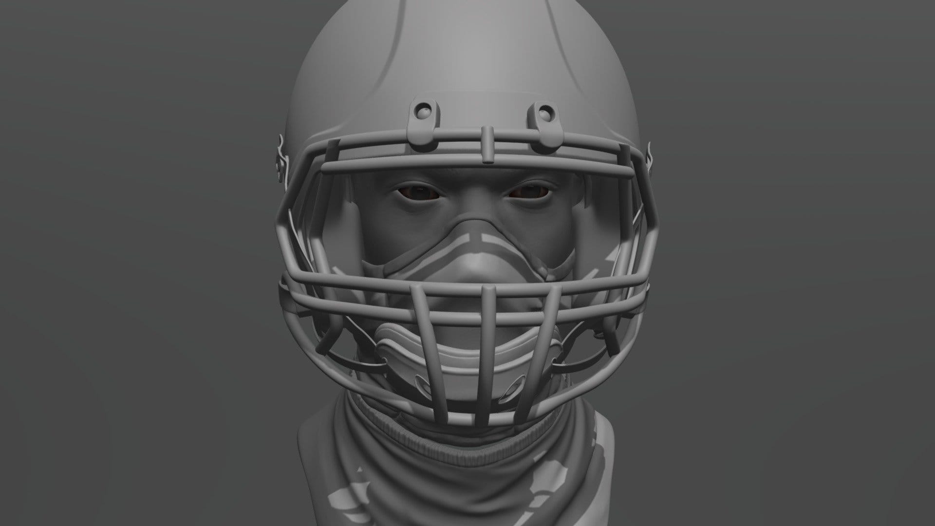 Football NFL gear Helmet 3D printable