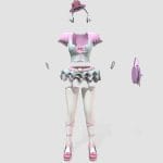 Full Female Anime Outfit