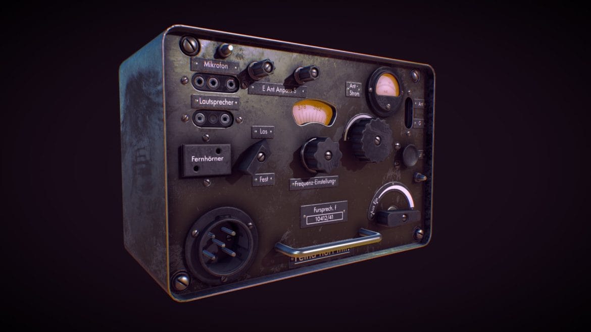 fusprech f 3d model