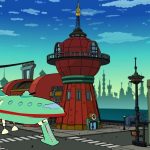 Futurama Planet Express Spaceship