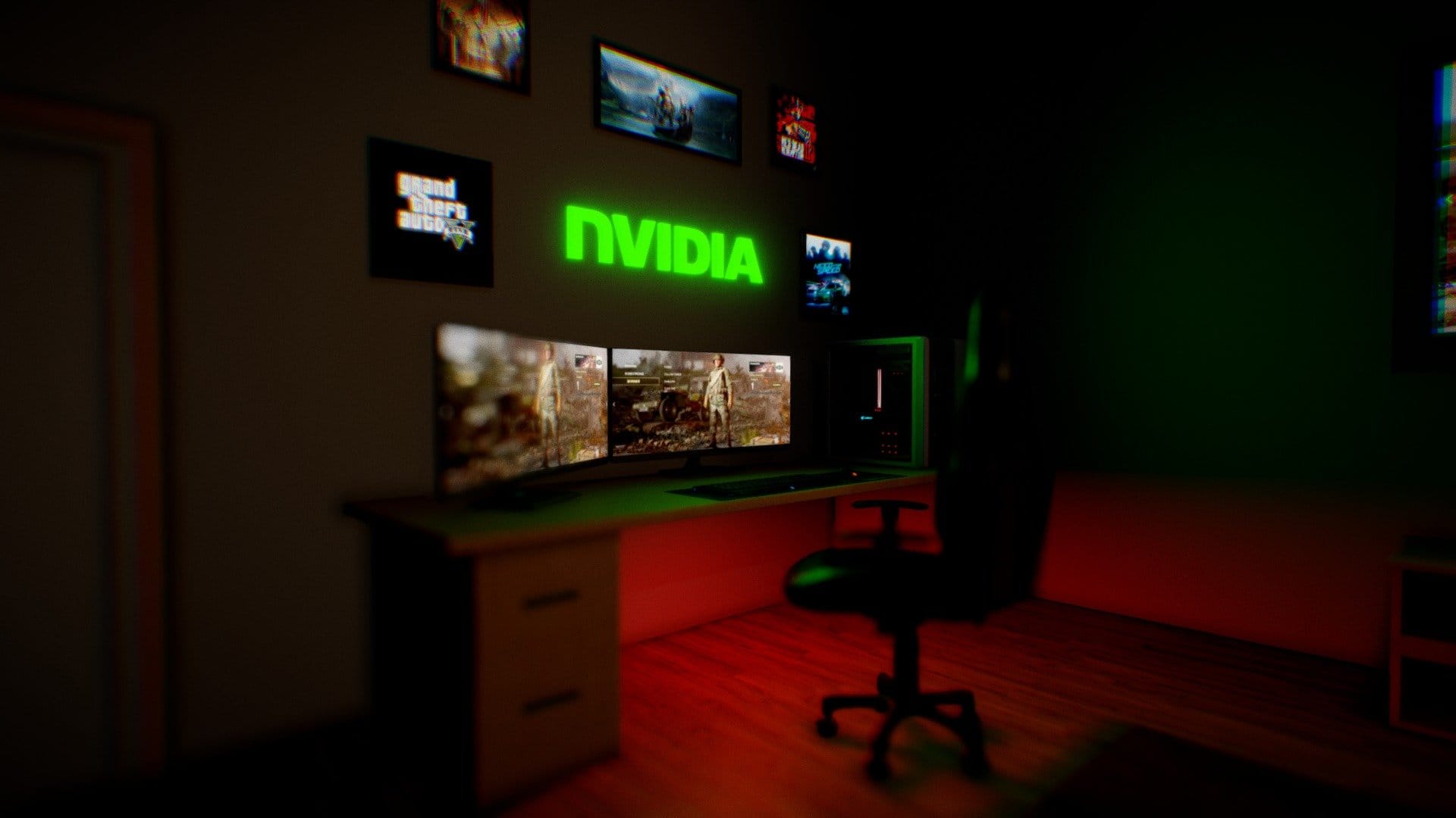 Gaming room