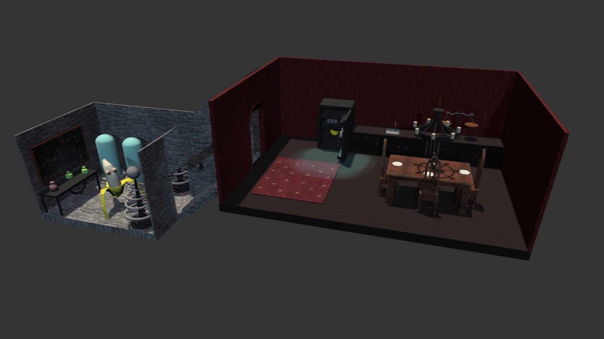 Gastric Ghouls diorama + Character