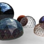 geodesic dome sphere 3d model