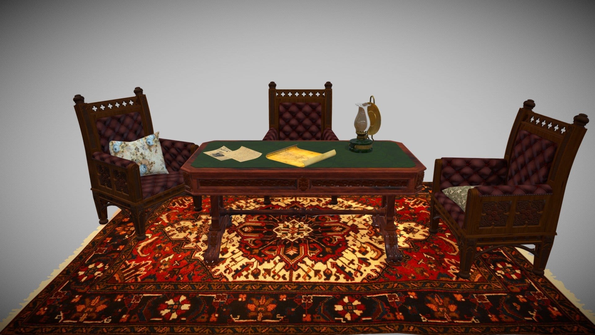 Gothic living furniture