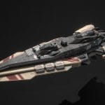 helicon corp noras class cruiser 3d model