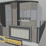 home modern 5 3d model