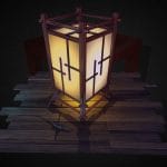 Japanese lamp