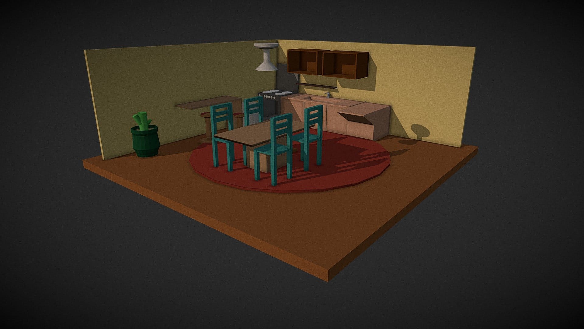 Kitchen 3D Model