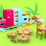 kitchen pack 3d model