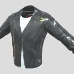 leather jacket 3d model