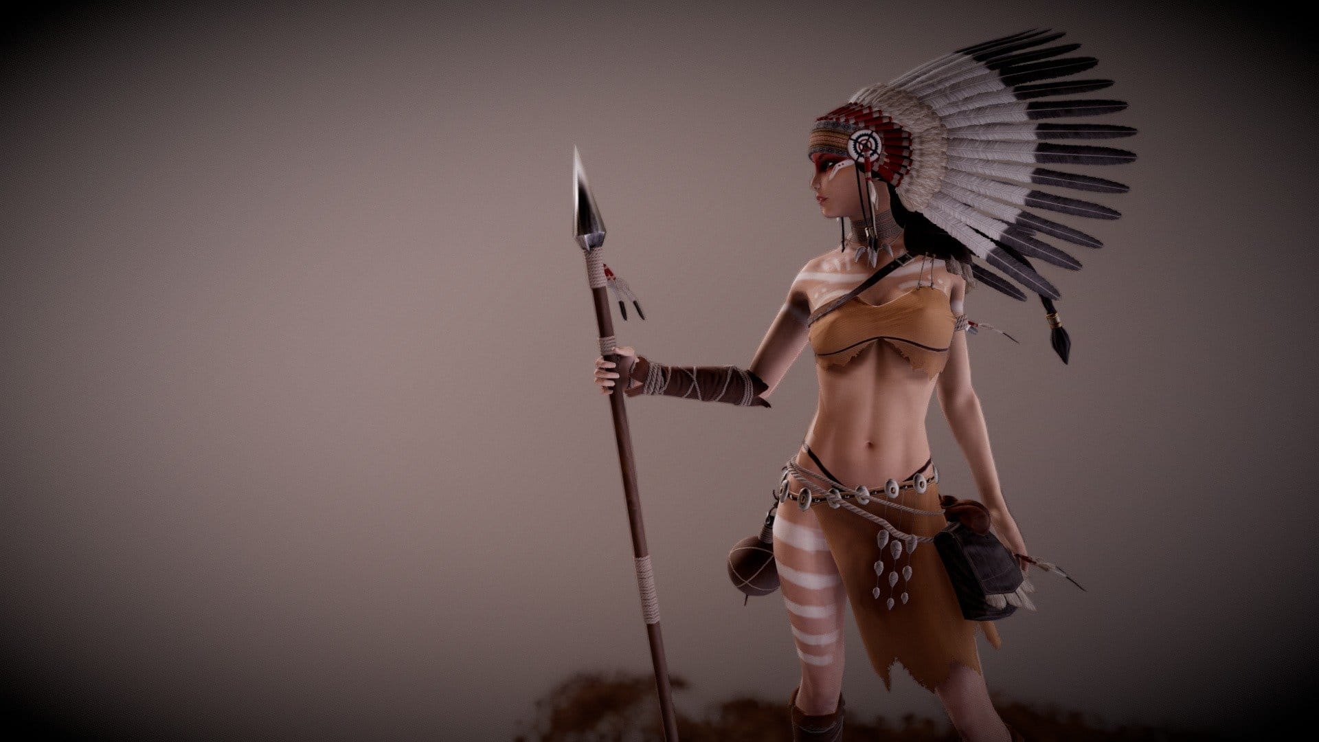 Linhi Character Preview