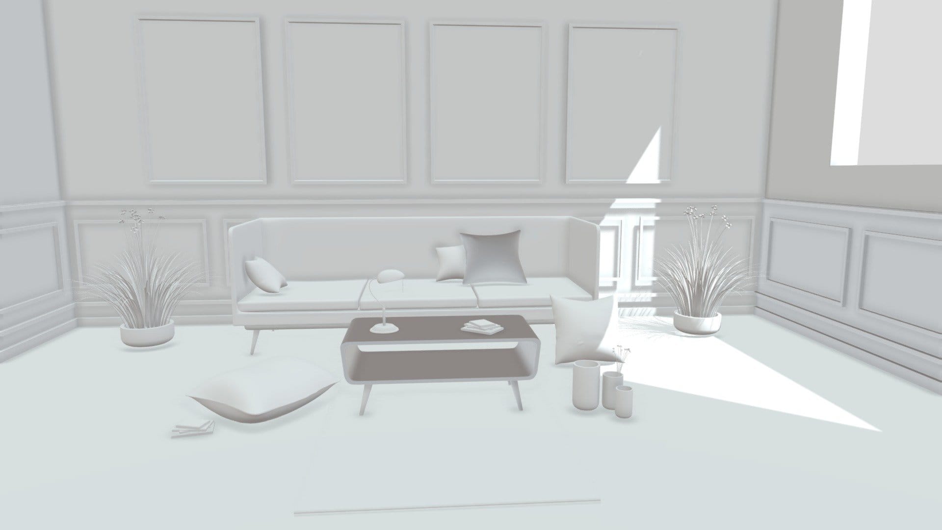 living room interior design minimalist