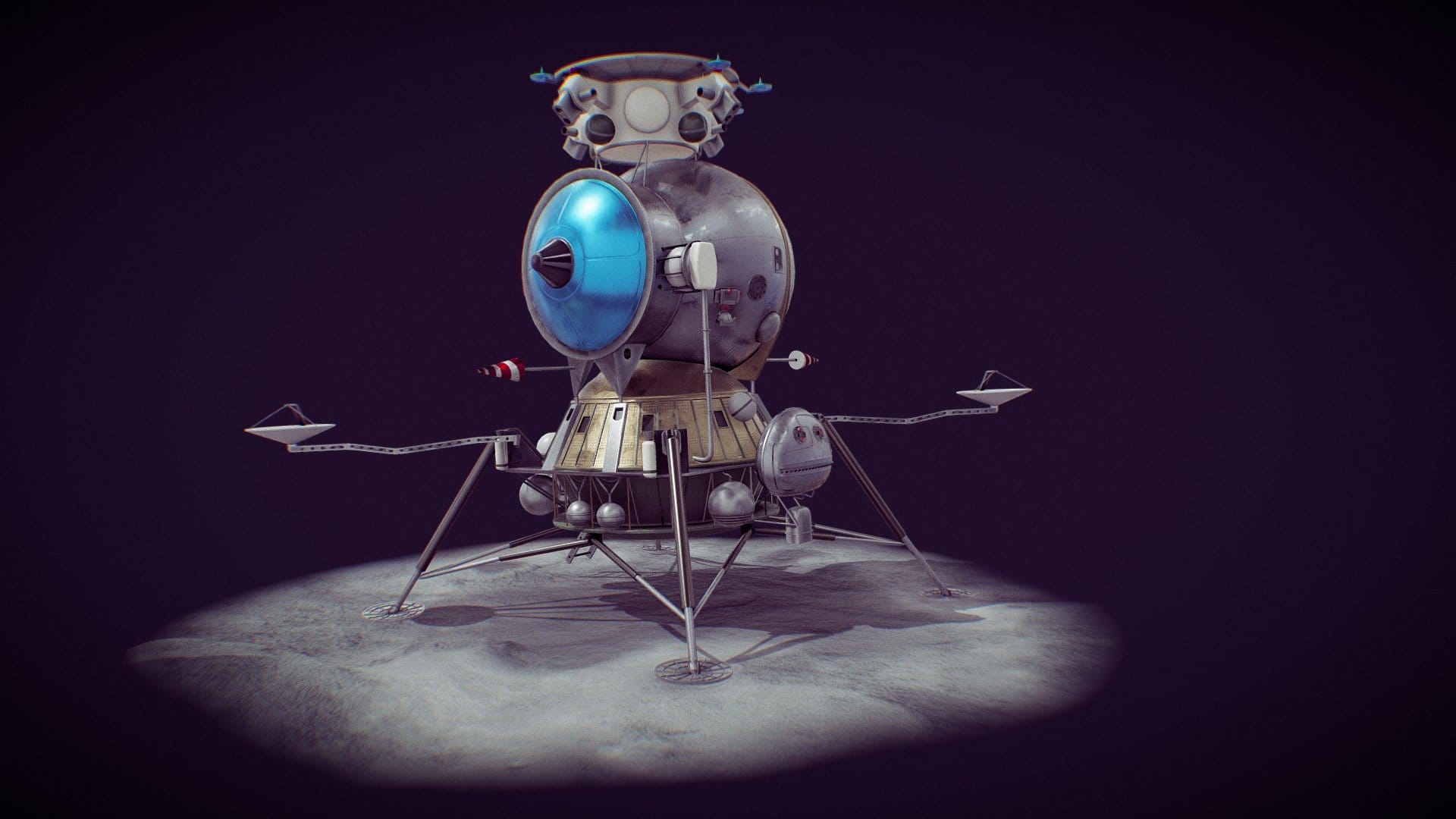 LK – Soviet Lunar Lander