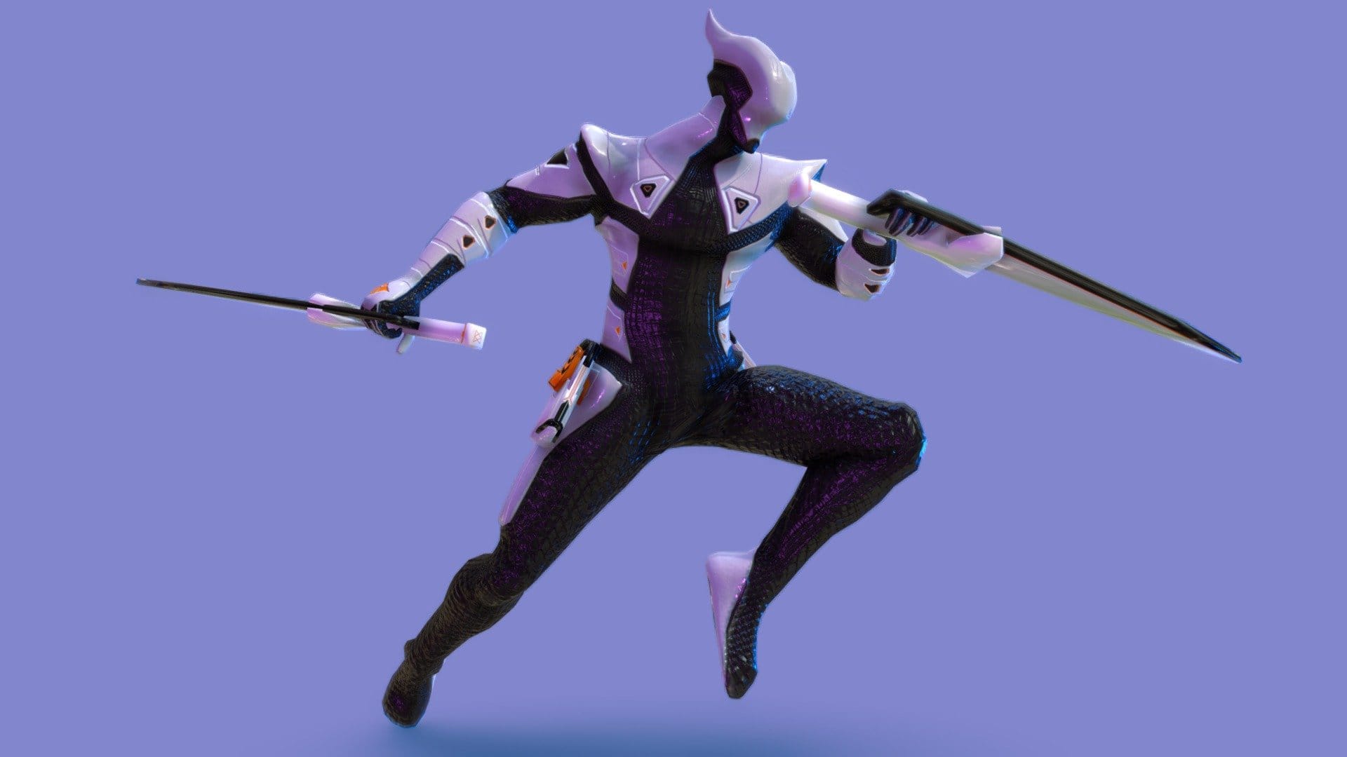 Low Poly – Cyborg Zodiac Theme – Capricorn