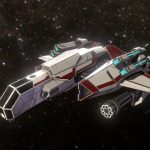 Low Poly Spacefighter Variant 2