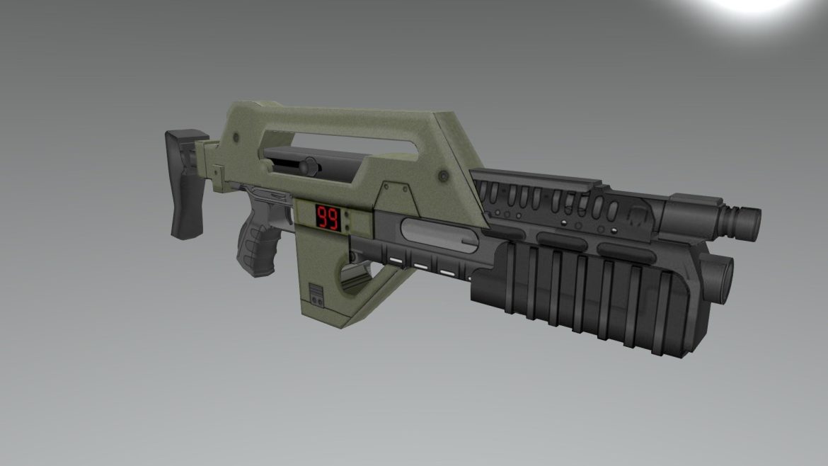 M41a1 Pulse Rifle - Deep3dsea