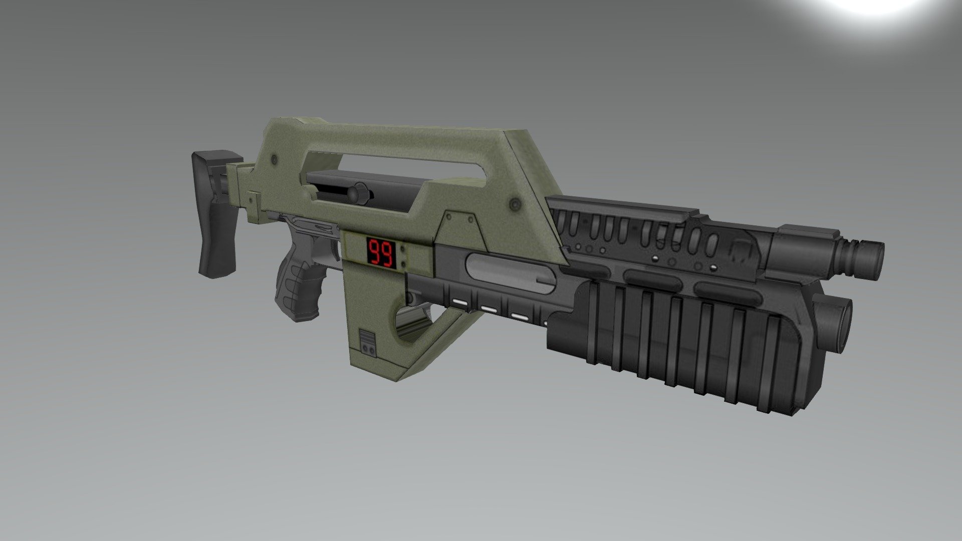 M41A1 Pulse Rifle - deep3dsea