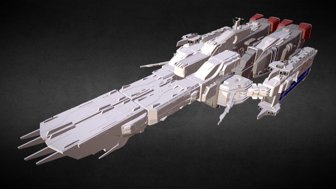 Macross SDF-11 Flight Mode - deep3dsea