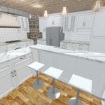 marias kitchen dynamic 3d 3d model