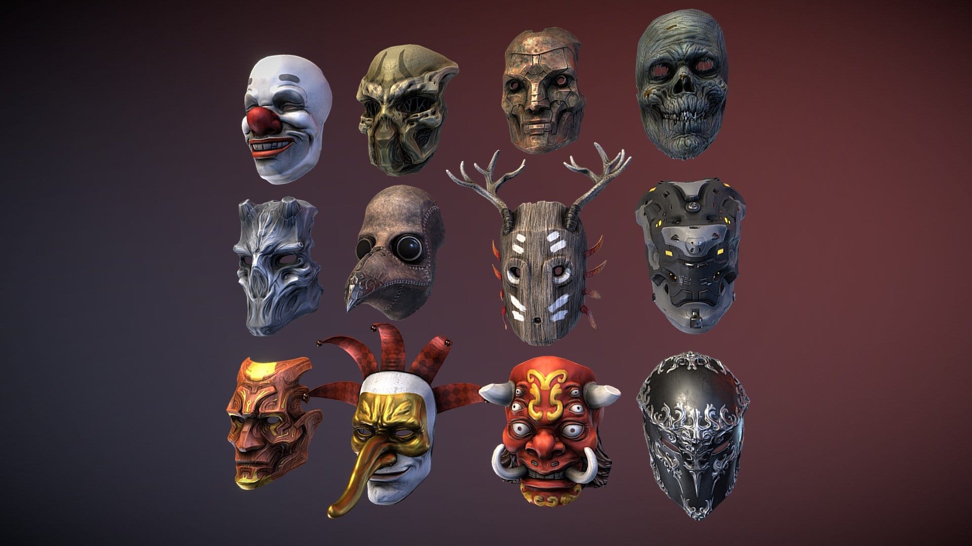 Masks pack 2