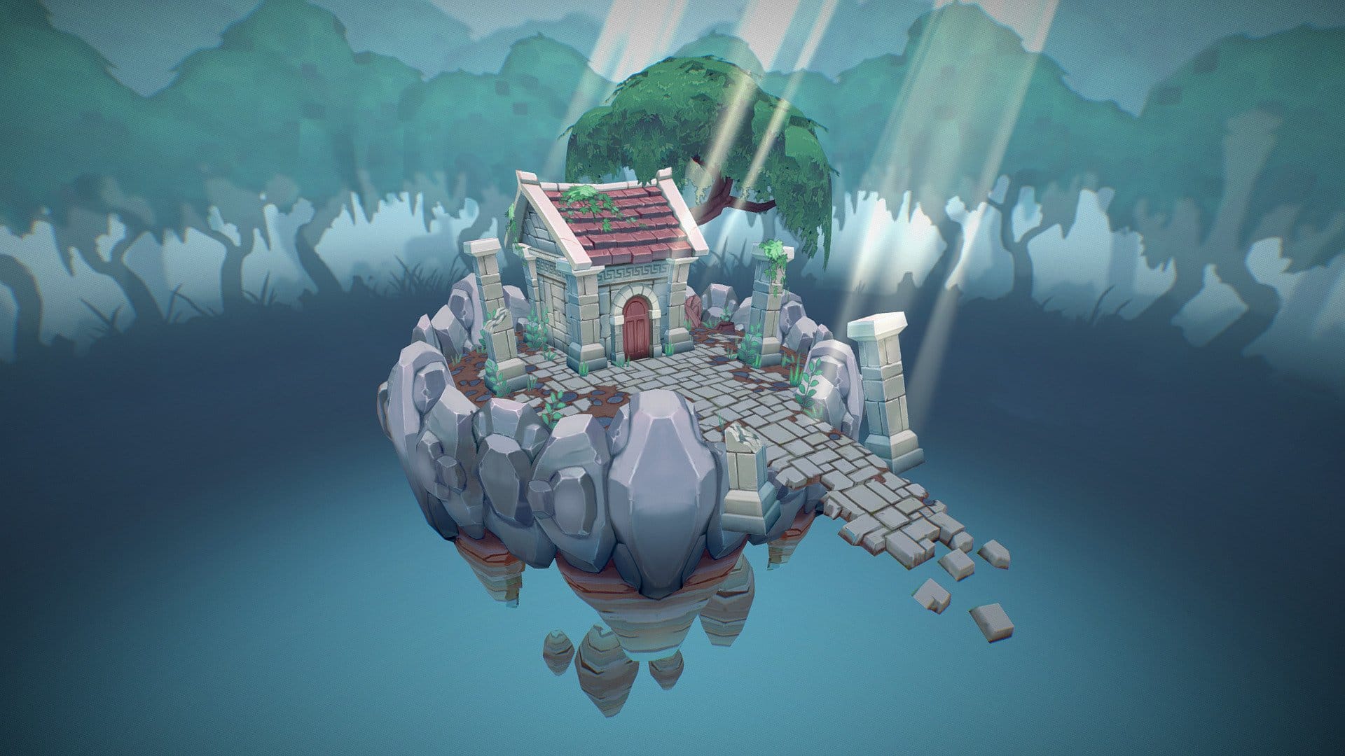 Mausoleum in the Forest