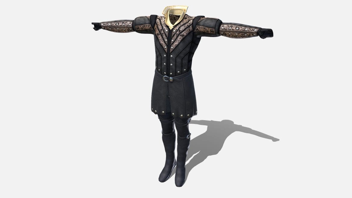 medieval royalty 3d model