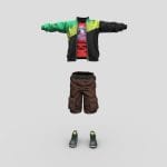 Men’s Cargo Shorts Sports Jacket Tshirt Shoes