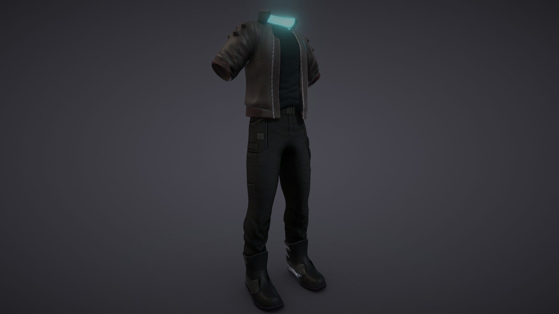 Men’s Full Cyberpunk Outfit