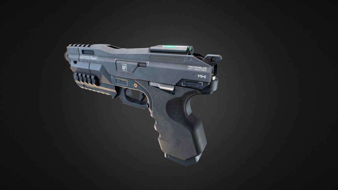 MHI - P1 Pistol - deep3dsea