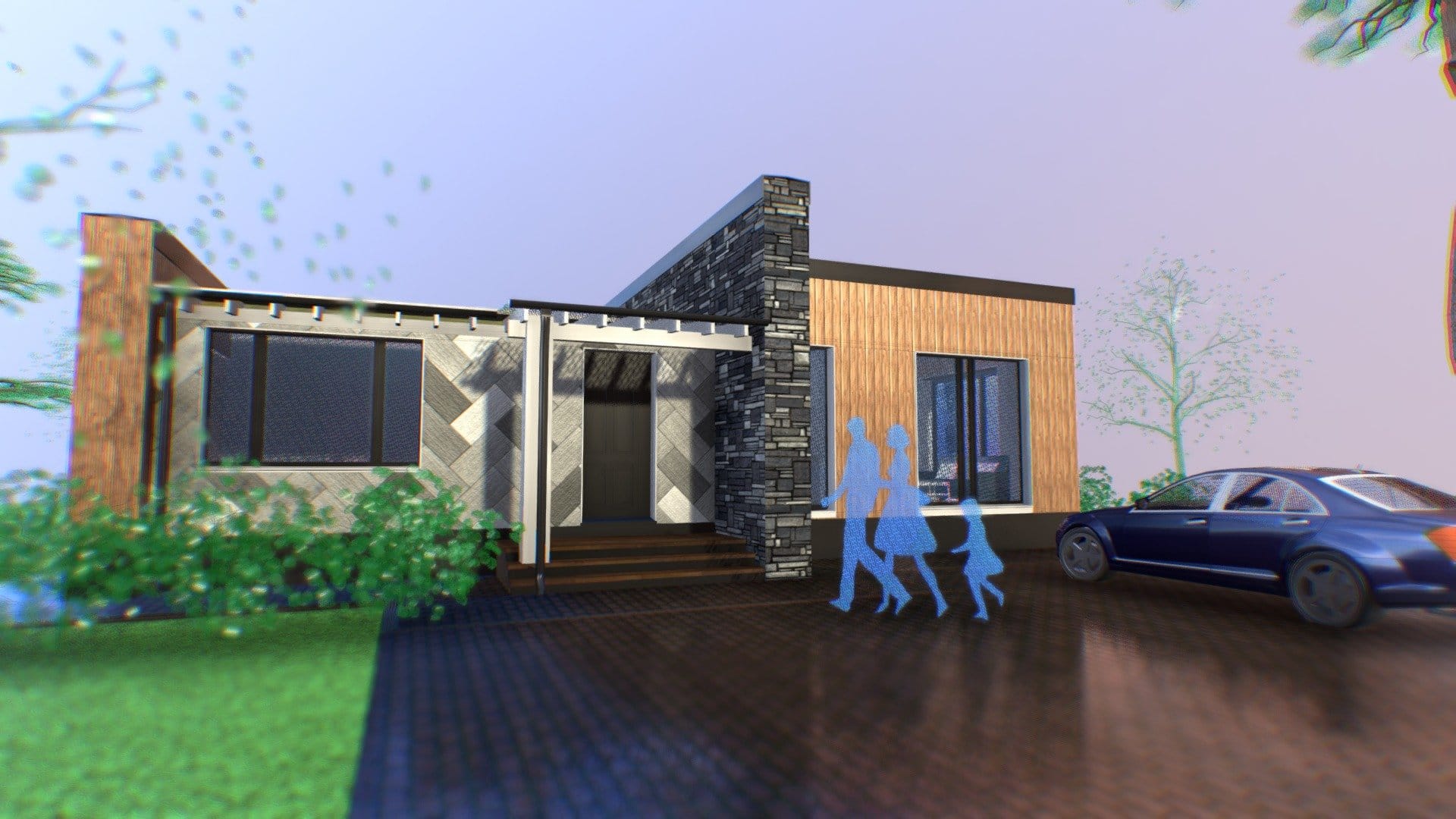 modern house / доступный современный дом