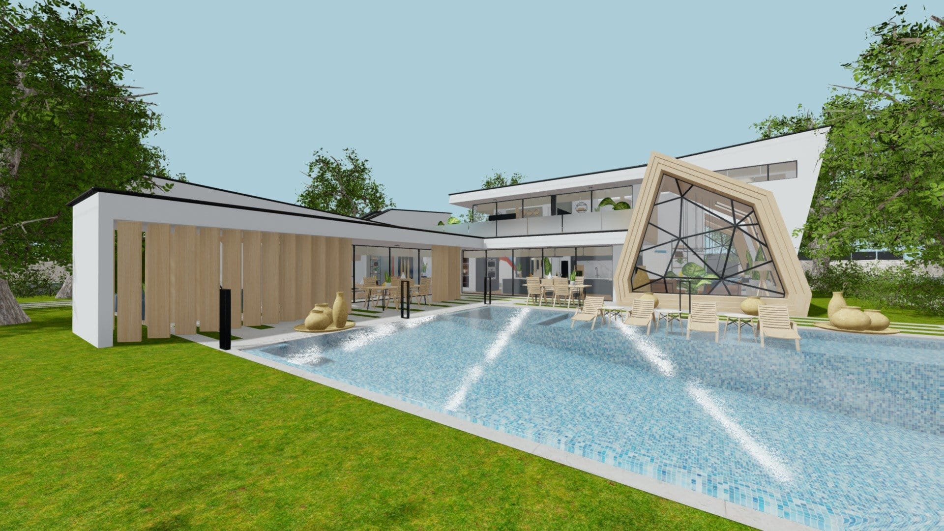 Modern Villa 2021 Blender Eevee And Cycles 3