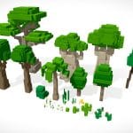 Nature Pack / Blender and Voxel File Included