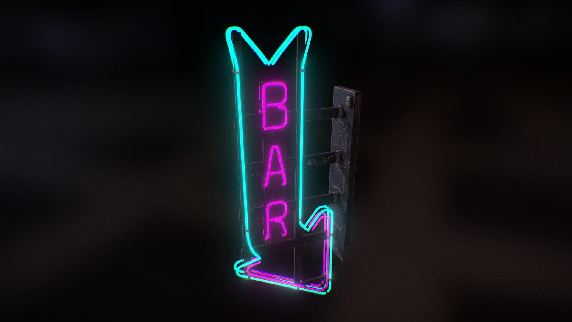 Neon Bar Sign