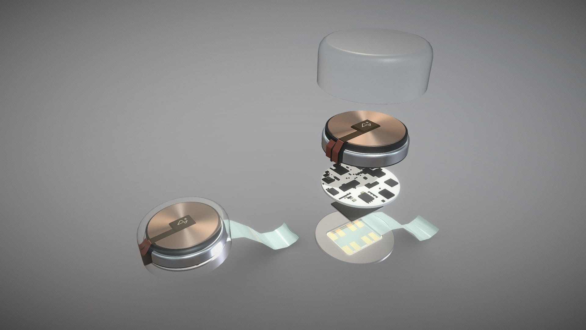 Neuralink 3D Link v0.9 – closed and open
