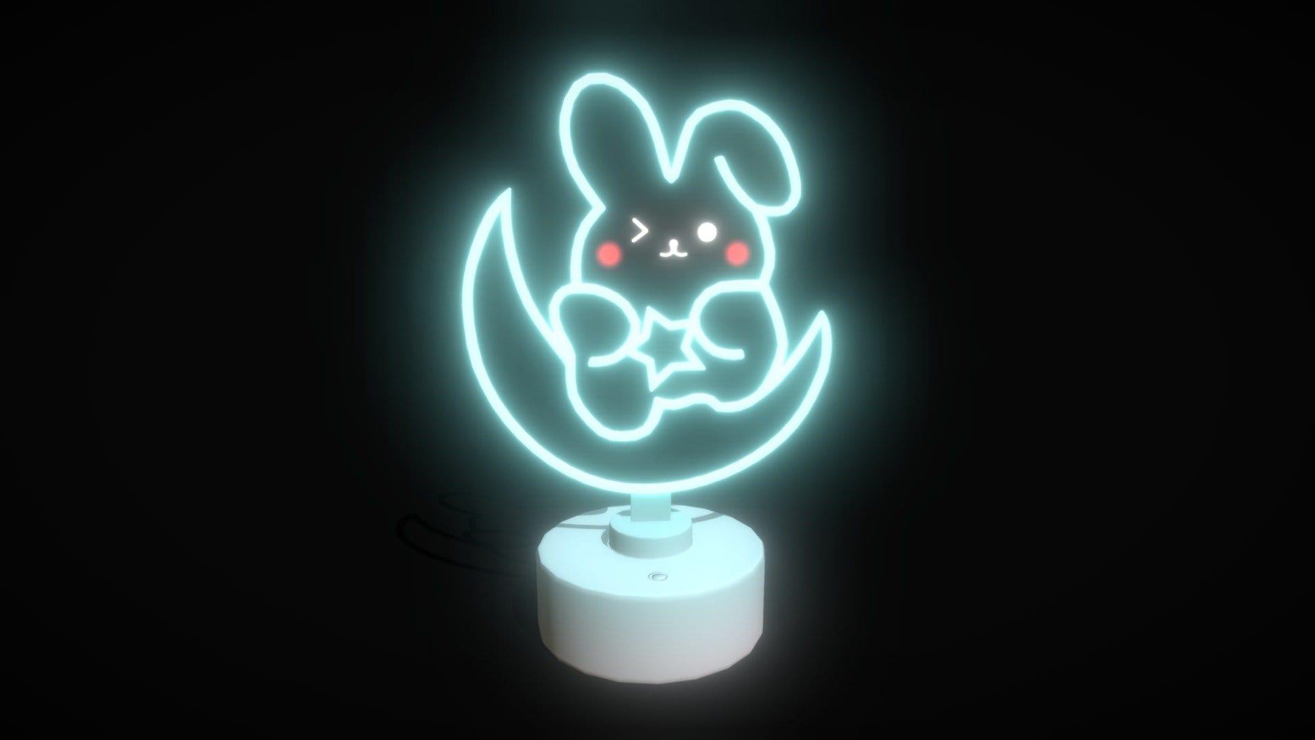 Night table lamp ( Bunny ) ( LP )