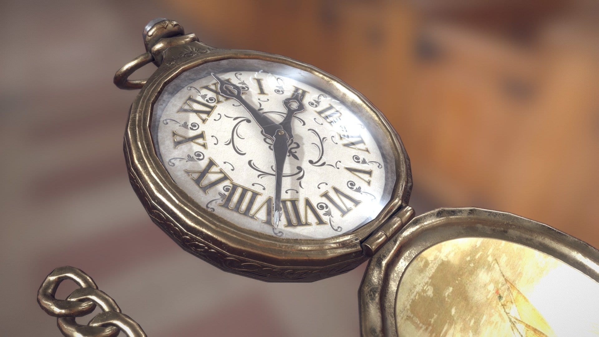 Old Decorated Pocketwatch