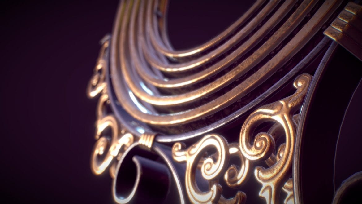 old gyroscope 3d model