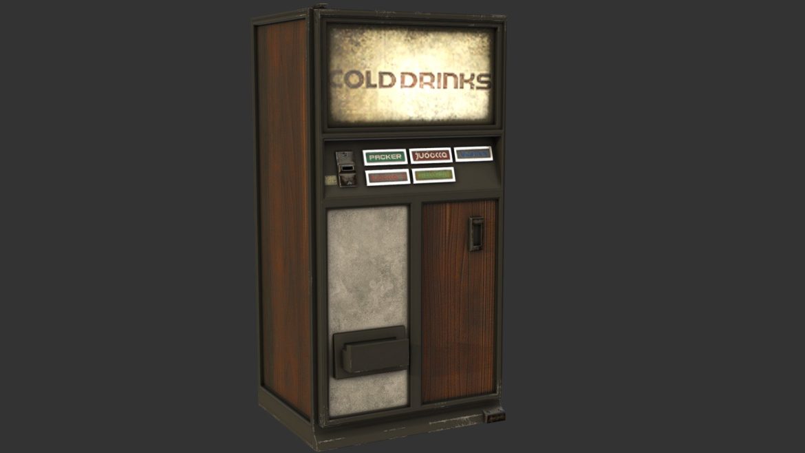 Old Vending Machine - deep3dsea